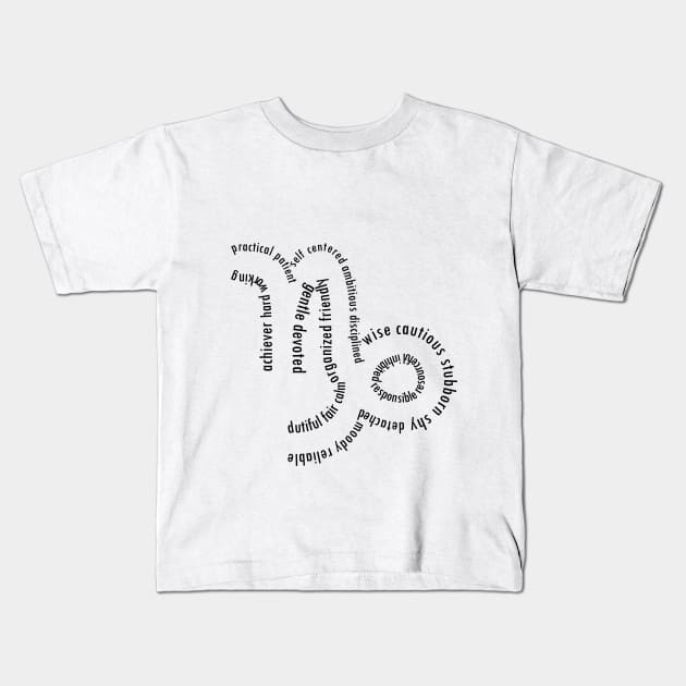 Capricorn Kids T-Shirt by hedehede